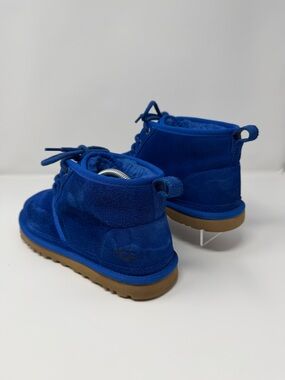 UGG Suede Ankle Boots in Royal Blue Womens 9